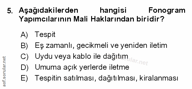 Soru 5