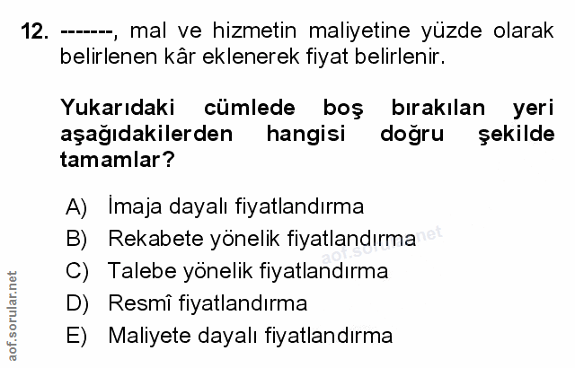 Soru 12