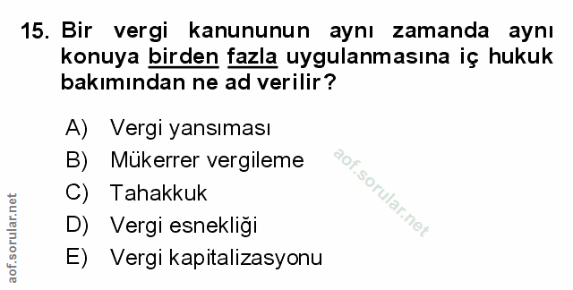 Soru 15