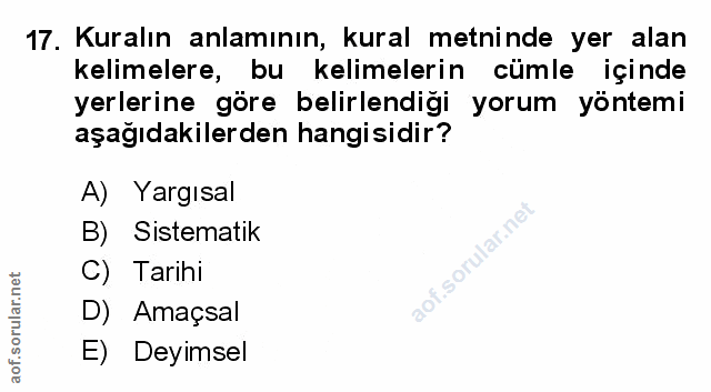 Soru 17