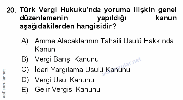 Soru 20