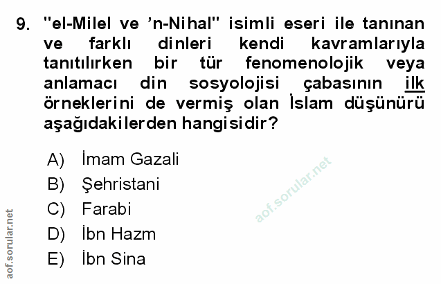 Soru 9