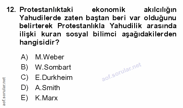 Soru 12