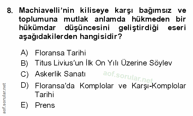 Soru 8