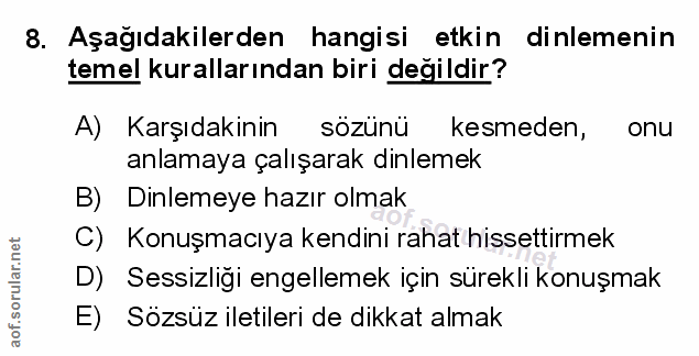 Soru 8