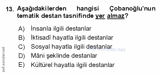 Soru 13
