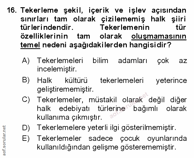 Soru 16