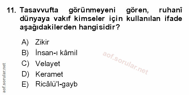 Soru 11