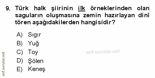 Soru 9