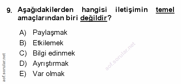 Soru 9