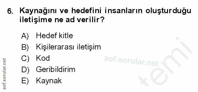 Soru 6