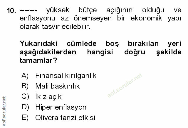 Soru 10