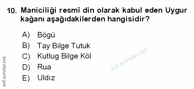 Soru 10