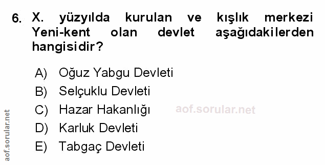 Soru 6