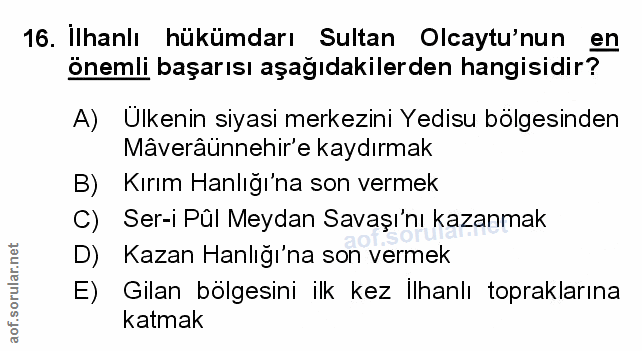Soru 16