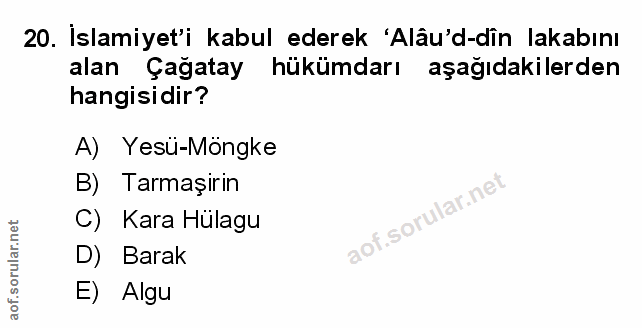 Soru 20