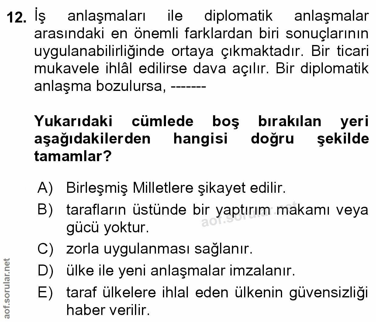 Soru 12