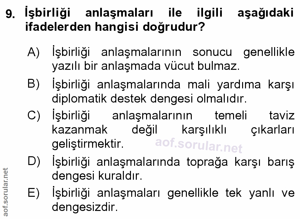 Soru 9