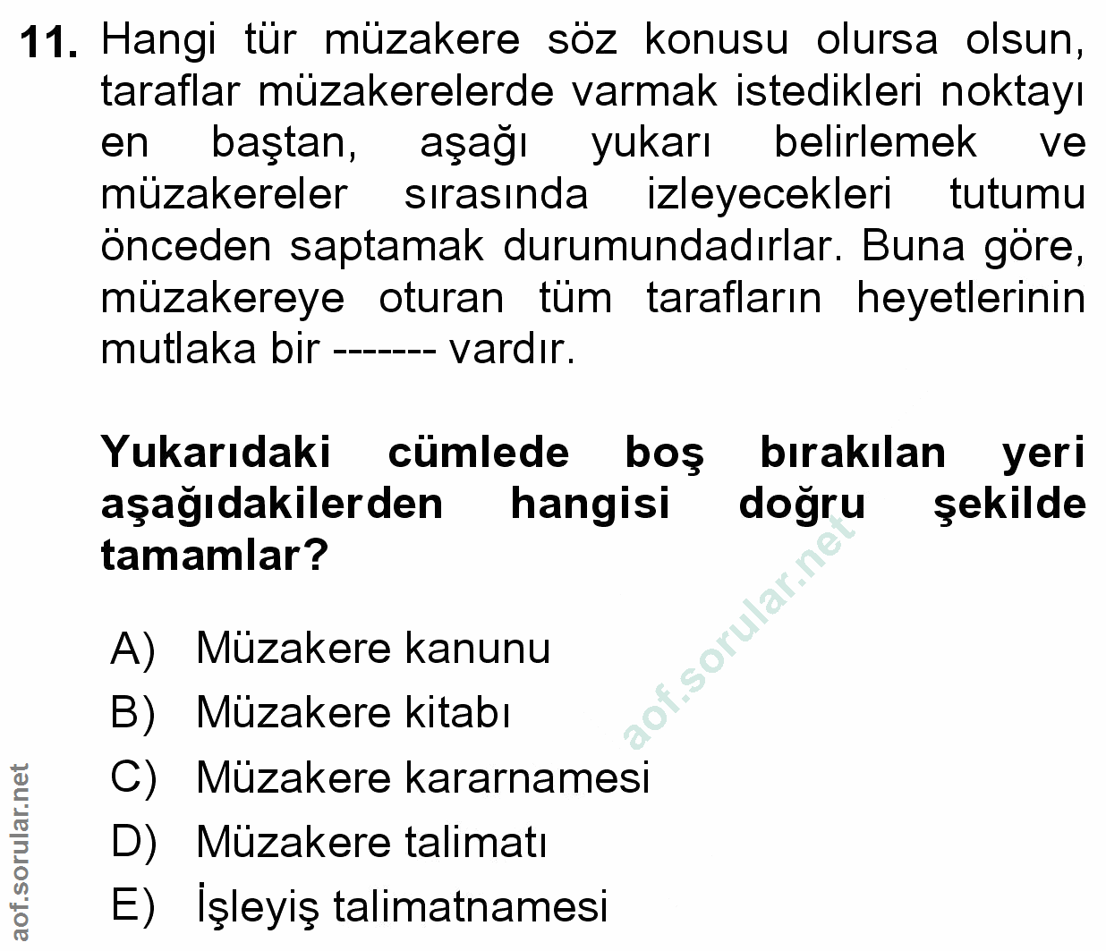 Soru 11