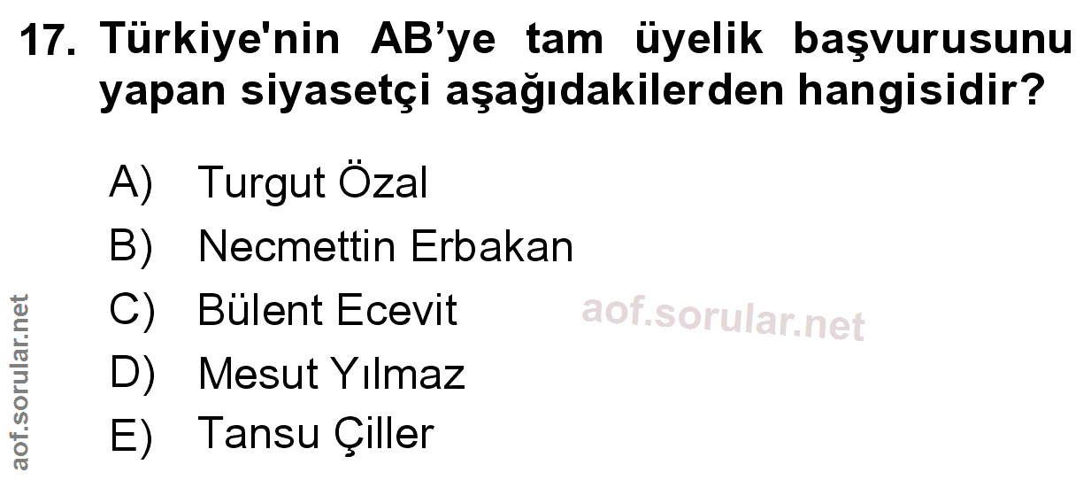 Soru 17