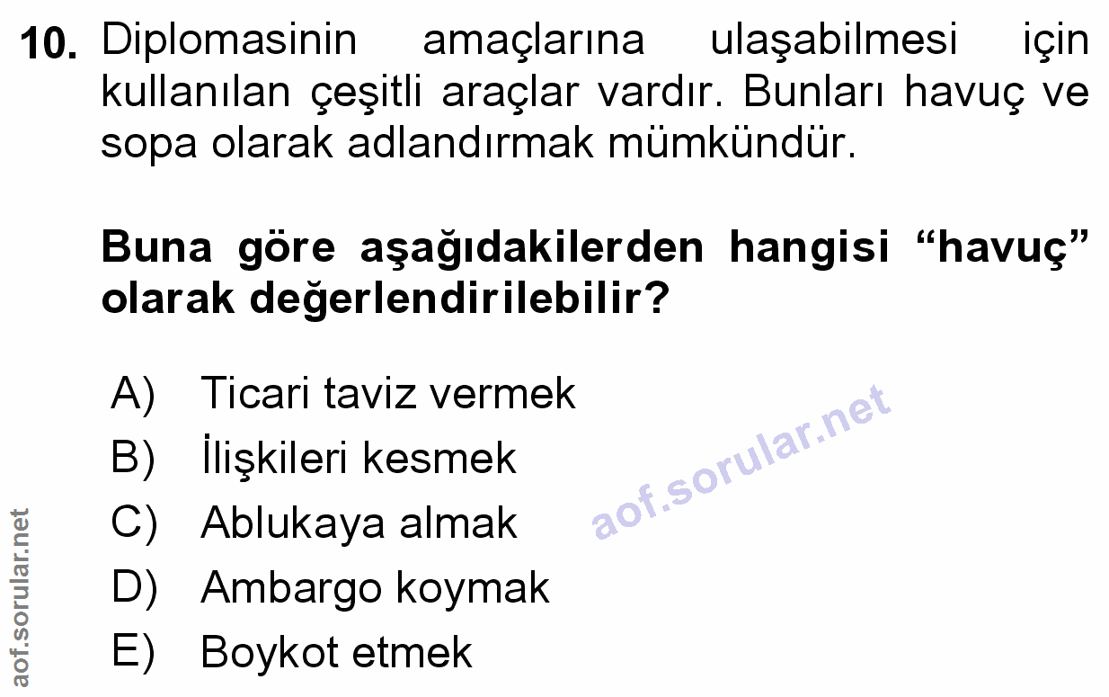 Soru 10