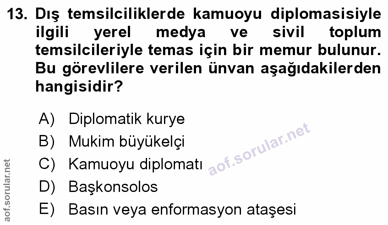 Soru 13