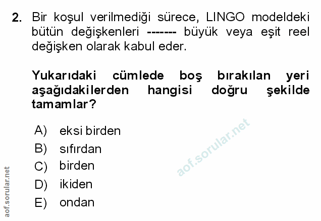Soru 2