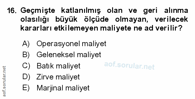 Soru 16