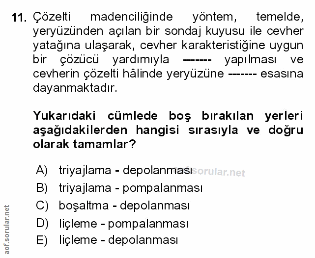 Soru 11