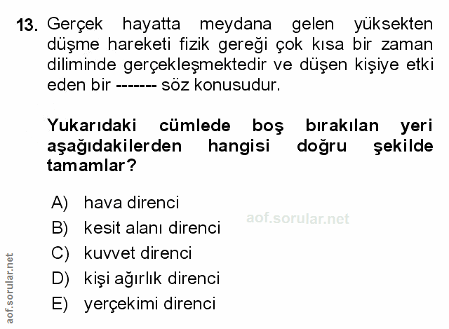 Soru 13