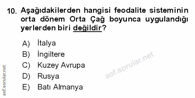 Soru 10