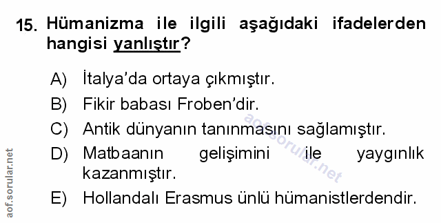 Soru 15