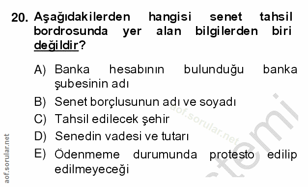 Soru 20