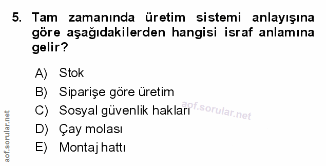 Soru 5
