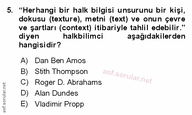 Soru 5