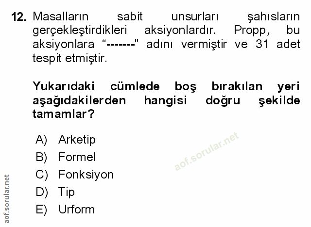 Soru 12