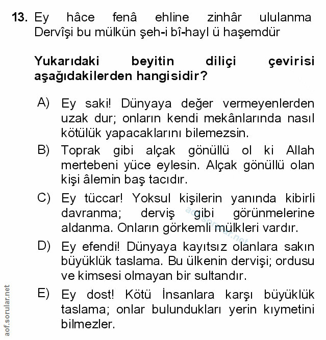 Soru 13