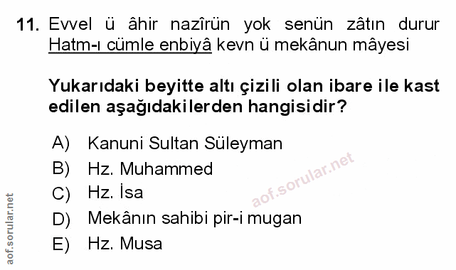 Soru 11