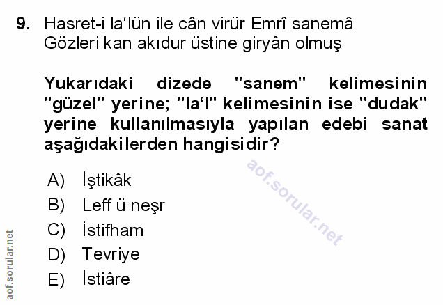 Soru 9
