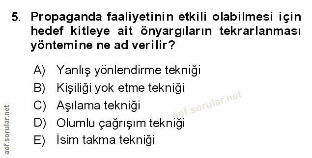 Soru 5