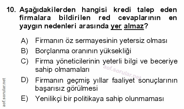 Soru 10