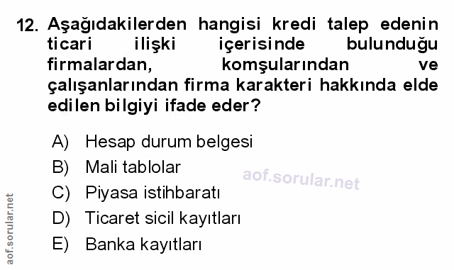 Soru 12