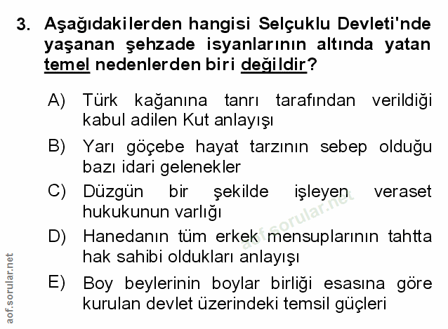 Soru 3