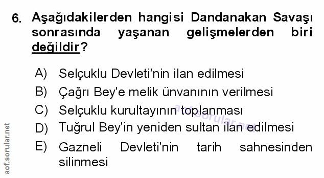 Soru 6