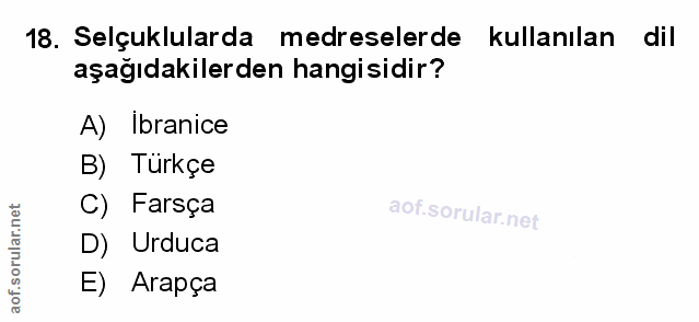 Soru 18