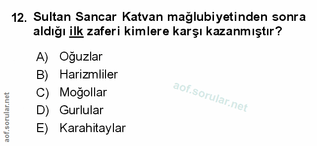 Soru 12