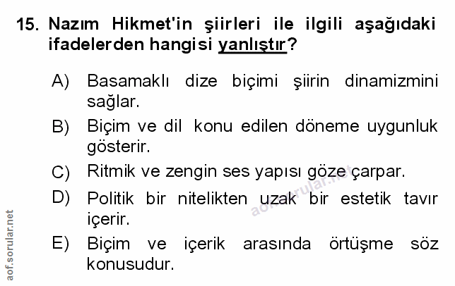 Soru 15