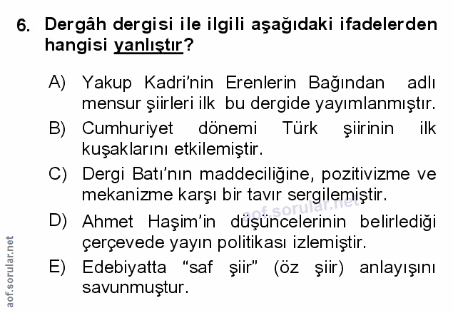 Soru 6