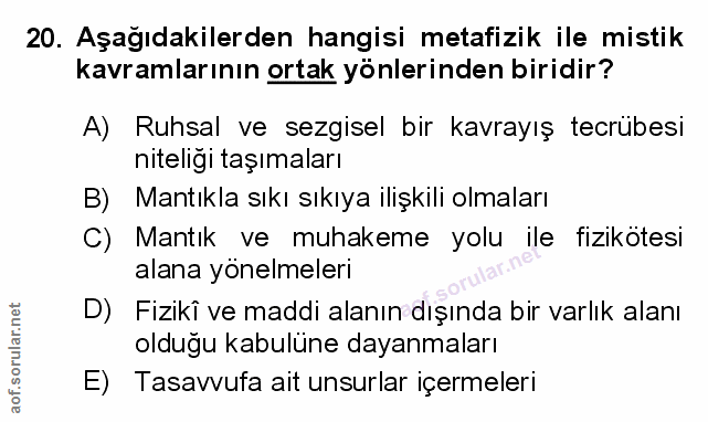 Soru 20