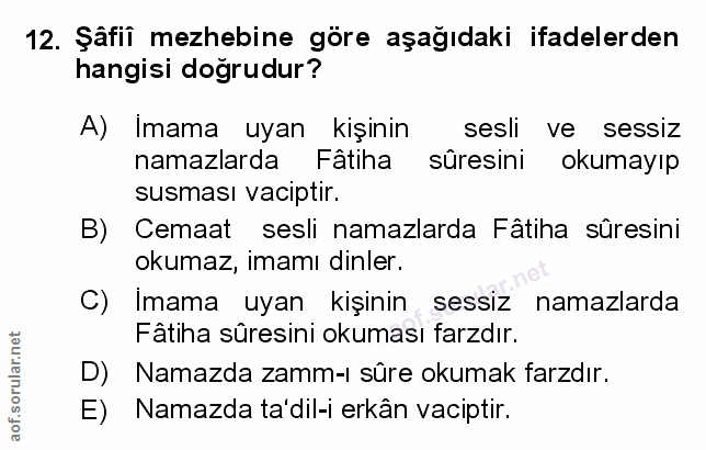 Soru 12